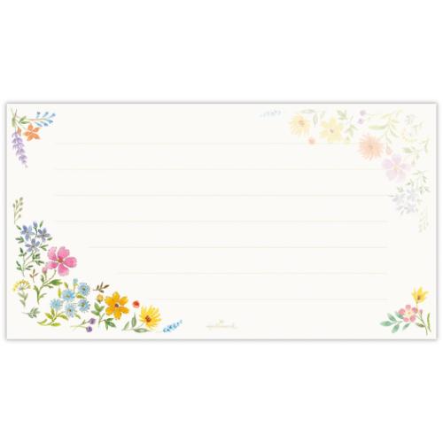 便箋 一筆箋 フラワーグレイス おしゃれ グッズ メール便可