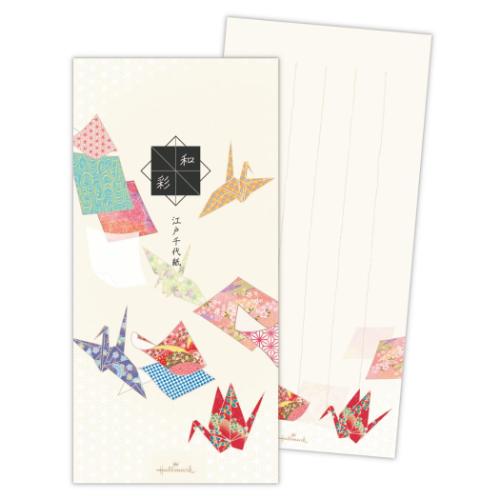 便箋 一筆箋 和彩江戸千代紙2 おしゃれ グッズ メール便可