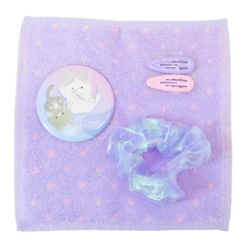 キッズ ショルダーバッグ タイニーコスメバッグセット なにしてるの こねこ 女の子向け グッズ