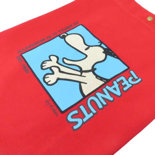 スヌーピー 手提げかばん トートバッグ 75周年 RD ピーナッツ キャラクター グッズ メール便可