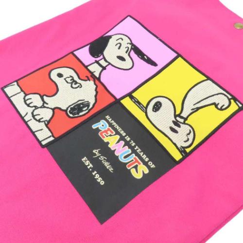 スヌーピー 手提げかばん トートバッグ 75周年 PK ピーナッツ キャラクター グッズ メール便可