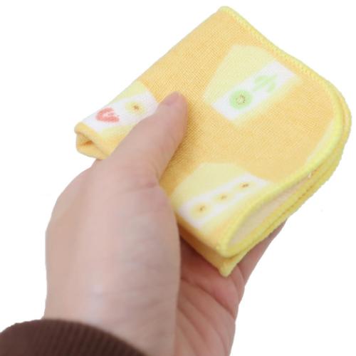 ミニタオル ガーゼミニミニタオル15cm フルーツサンド 新学期準備雑貨 グッズ メール便可