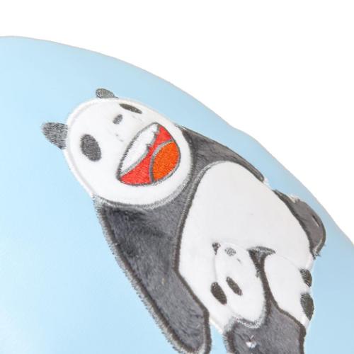 パンダコパンダ コスメポーチ ダイカットポーチ ブルー キャラクター グッズ メール便可