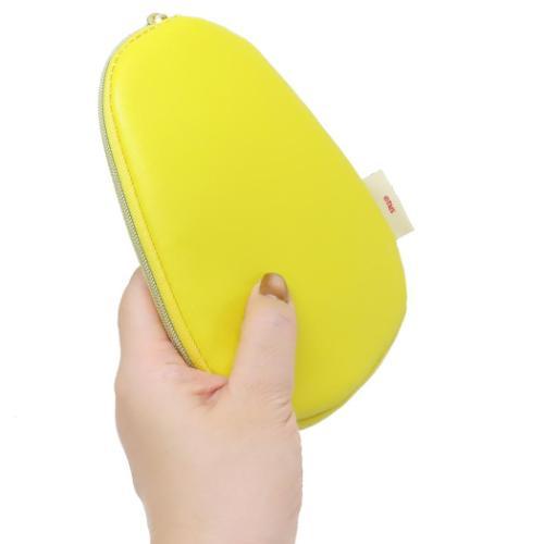 パンダコパンダ コスメポーチ ダイカットポーチ イエロー キャラクター グッズ メール便可