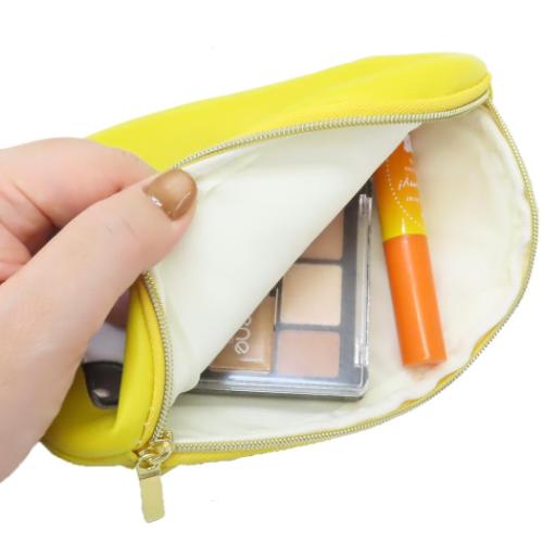 パンダコパンダ コスメポーチ ダイカットポーチ イエロー キャラクター グッズ メール便可