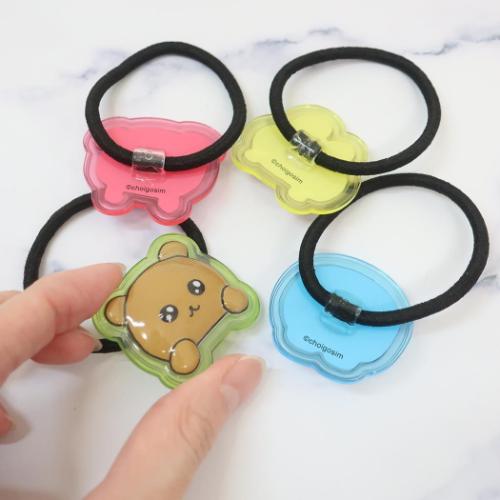 チェゴシム ヘアアクセ ぷっくりったいヘアゴム ねこゴシム キャラクター グッズ メール便可