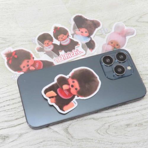 モンチッチ ダイカットシール ステッカー おともだち キャラクター グッズ メール便可