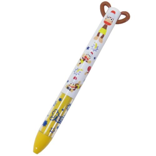 サルゲッチュ 黒赤2色ボールペン mimiペン ゲームキャラクター グッズ メール便可