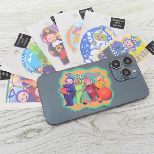 テレタビーズ ダイカットシール キャラクターステッカー 宇宙飛行士 キャラクター グッズ メール便可