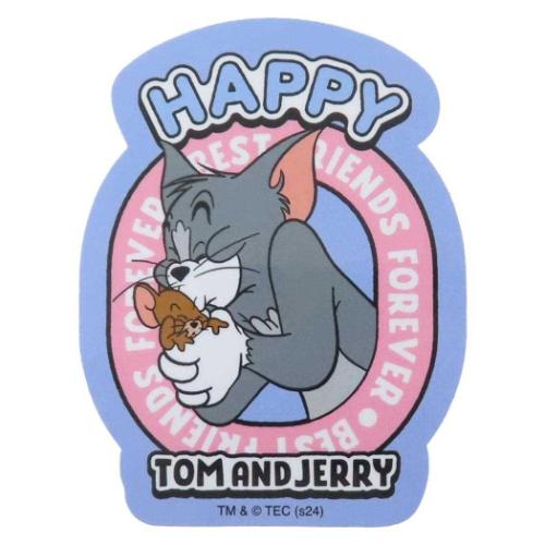 トムとジェリー ダイカットシール キャラクターステッカー ハッピー ワーナーブラザース キャラクター グッズ メール便可