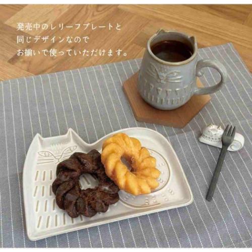 FIKA マグカップ ネコレリーフマグ ねこ プレゼント グッズ