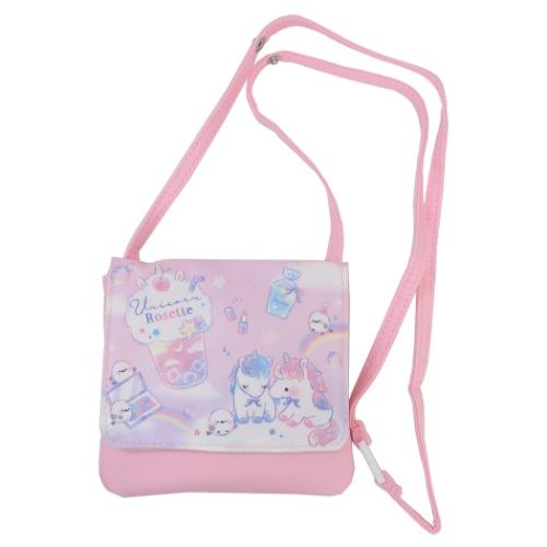 クリップポケット どこでもポッケ ユニコーンロゼット 新入学 女の子 グッズ メール便可