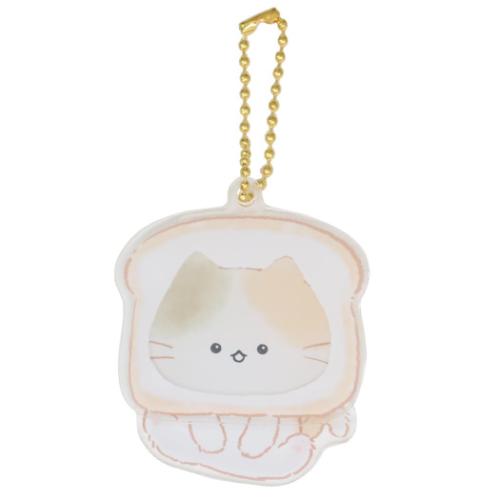 MOGUNYAN キーチェーン おきがえキーホルダー 食パン かわいい グッズ メール便可