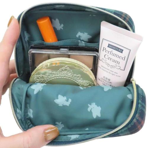 ポケットモンスター コスメポーチ ボックスポーチ チェック ニャオハ ポケモン キャラクター グッズ