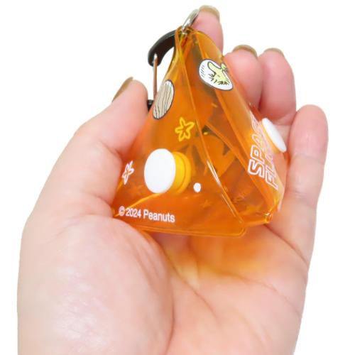 スヌーピー クリアポーチ テトラポーチ オレンジ アストロノーツ ピーナッツ キャラクター グッズ