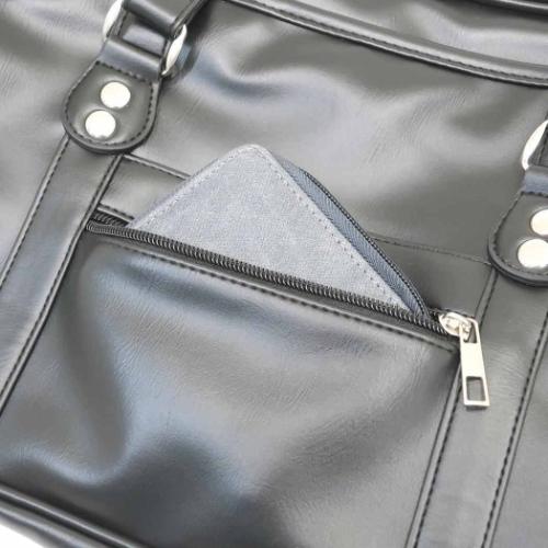 シナモロール スクールバッグ 合皮スクールバッグ BLACK サンリオ キャラクター グッズ