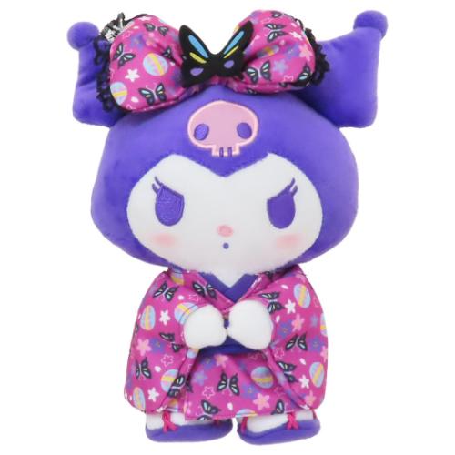 クロミ ぬいぐるみ プラッシュドールS ちょうちょ着物 サンリオ キャラクター グッズ