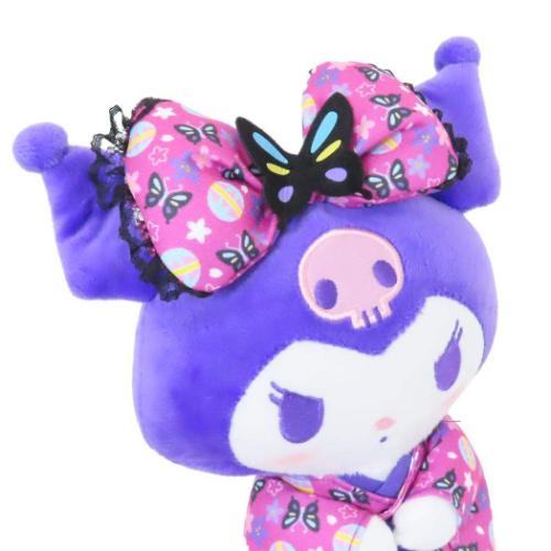 クロミ ぬいぐるみ プラッシュドールS ちょうちょ着物 サンリオ キャラクター グッズ