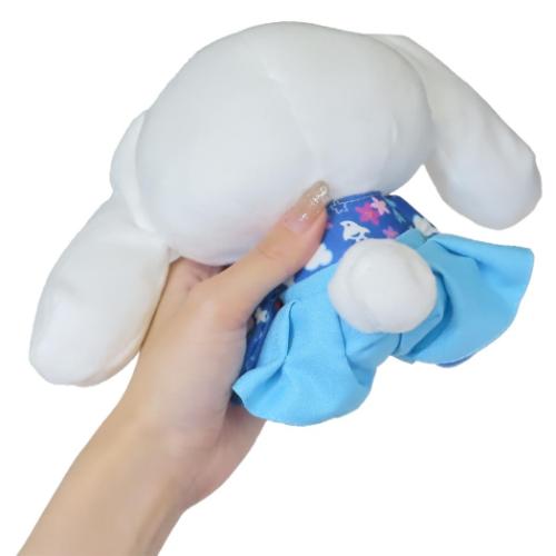 シナモロール ぬいぐるみ プラッシュドールS 千鳥着物 サンリオ キャラクター グッズ