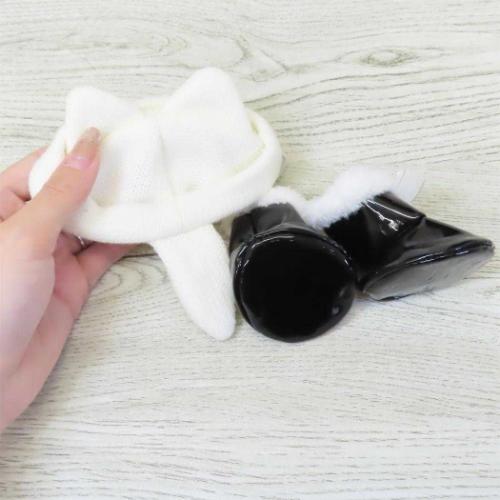 かえるのピクルス ぬいぐるみ用小物 ニット帽子＆ブーツセット キャラクター グッズ メール便可