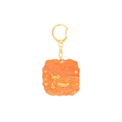 ムーミン キーホルダー べっ甲風アクリルキーホルダー　北欧 キャラクター グッズ メール便可