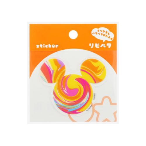 ミッキーマウス ステッカー リピペタ Ｌ ディズニー キャラクター グッズ メール便可