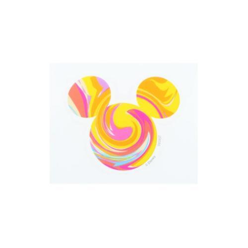 ミッキーマウス ステッカー リピペタ Ｌ ディズニー キャラクター グッズ メール便可