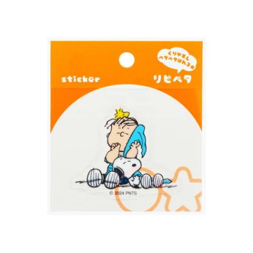 スヌーピー ステッカー リピペタ ライナス＆スヌーピー ピーナッツ キャラクター グッズ メール便可