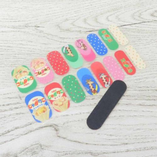 じゃがりこ コスメ雑貨 ネイルシール お菓子パッケージ キャラクター グッズ メール便可