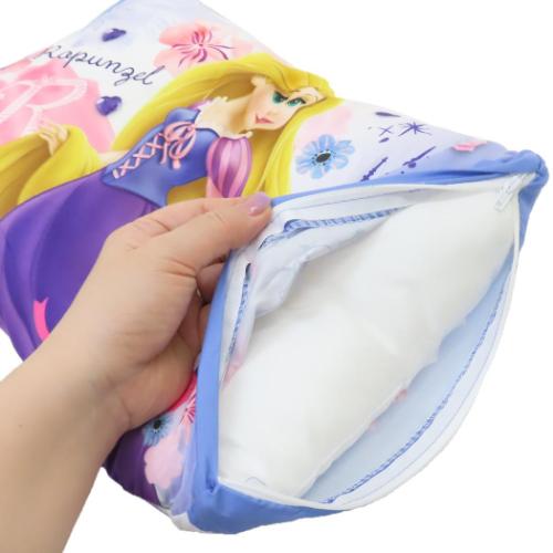 塔の上のラプンツェル ピロー ジュニア枕 シャイニーフラワー ディズニープリンセス キャラクター グッズ