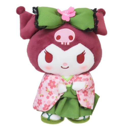 クロミ ぬいぐるみ プラッシュドールS 抹茶着物 サンリオ キャラクター グッズ