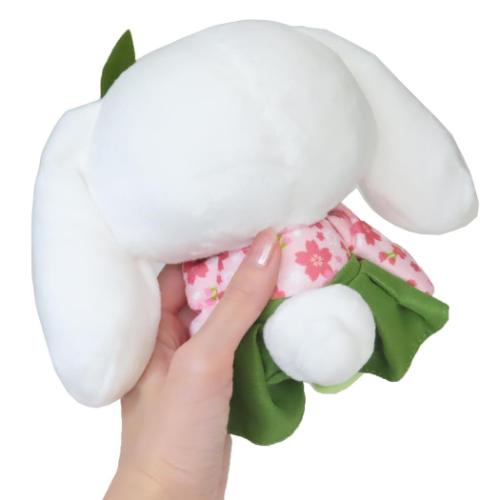 シナモロール ぬいぐるみ プラッシュドールS 抹茶着物 サンリオ キャラクター グッズ