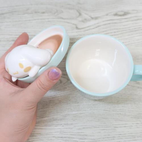 シナモロール マグカップ ラテアートマグ サンリオ キャラクター グッズ