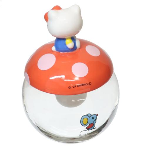 ハローキティ 保存容器 きのこキャニスター サンリオ キャラクター グッズ