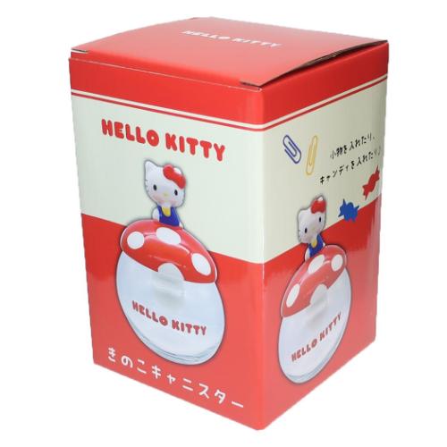 ハローキティ 保存容器 きのこキャニスター サンリオ キャラクター グッズ