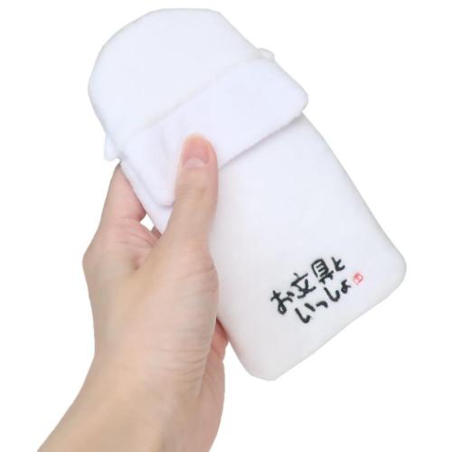 お文具といっしょ キーホルダー ボアフォトキーホルダー お文具さん キャラクター グッズ メール便可