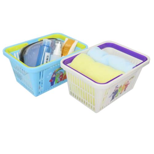 テレタビーズ 卓上収納 キャラバスケット 実写 キャラクター グッズ