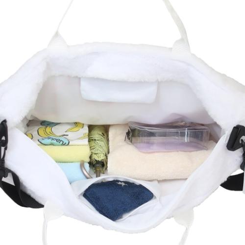 ハローキティ ボストンバッグ うるふわファー 2wayボストンバッグ サンリオ キャラクター グッズ