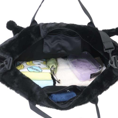 クロミ ボストンバッグ うるふわファー 2wayボストンバッグ サンリオ キャラクター グッズ