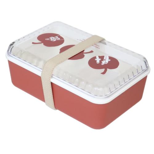 ムーミン 1段ランチボックス 油が落ちるランチボックス リンゴ畑 北欧 キャラクター グッズ