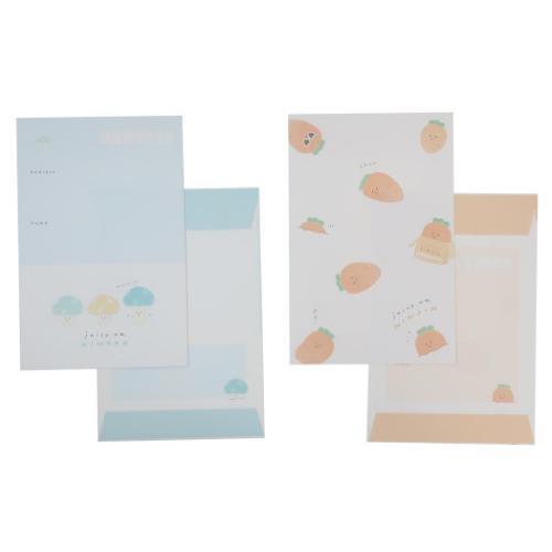 ジューシーなやさい レターセット ソーメニーレター にんじん かわいい グッズ メール便可