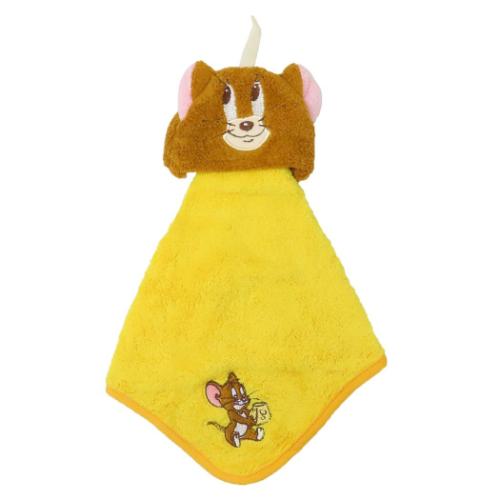 トムとジェリー 吊り下げ マスコットタオル マイクロループタオル マスコットジェリー ワーナーブラザース キャラクター グッズ