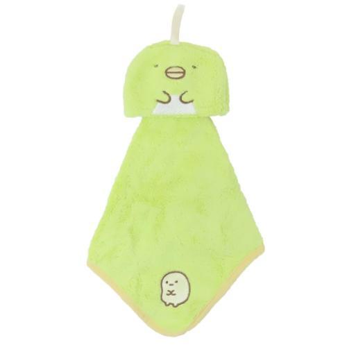 すみっコぐらし 吊り下げ マスコットタオル マイクロループタオル ぺんぎんとおでかけ サンエックス キャラクター グッズ