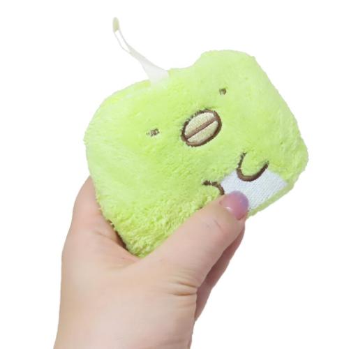すみっコぐらし 吊り下げ マスコットタオル マイクロループタオル ぺんぎんとおでかけ サンエックス キャラクター グッズ