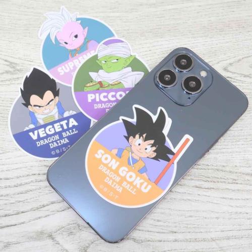 ドラゴンボールDAIMA ダイカットシール キャラクターステッカー ベジータ ミニ アニメキャラクター グッズ メール便可