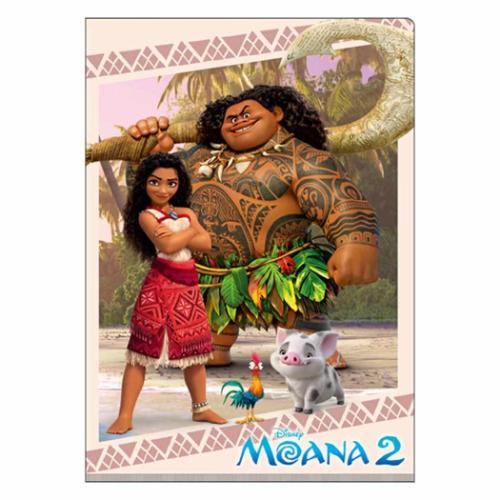 モアナと伝説の海2 ポケットファイル Wポケットクリアファイル 新入学 ディズニー キャラクター グッズ