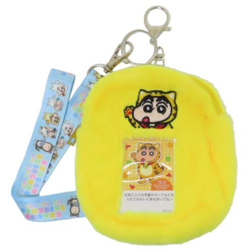 クレヨンしんちゃん カードポーチ 2wayフォトポーチ ネコしんちゃん アニメキャラクター グッズ メール便可