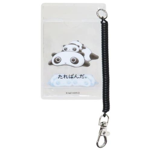 たれぱんだ 定期入れ クリアパスケース サンエックス キャラクター グッズ メール便可