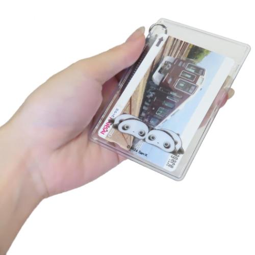 たれぱんだ 定期入れ クリアパスケース サンエックス キャラクター グッズ メール便可