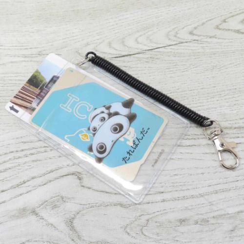 たれぱんだ 定期入れ クリアパスケース サンエックス キャラクター グッズ メール便可